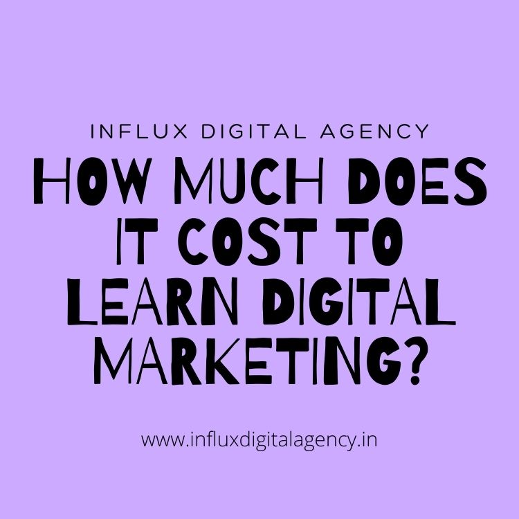 How much does it cost to learn digital marketing?
